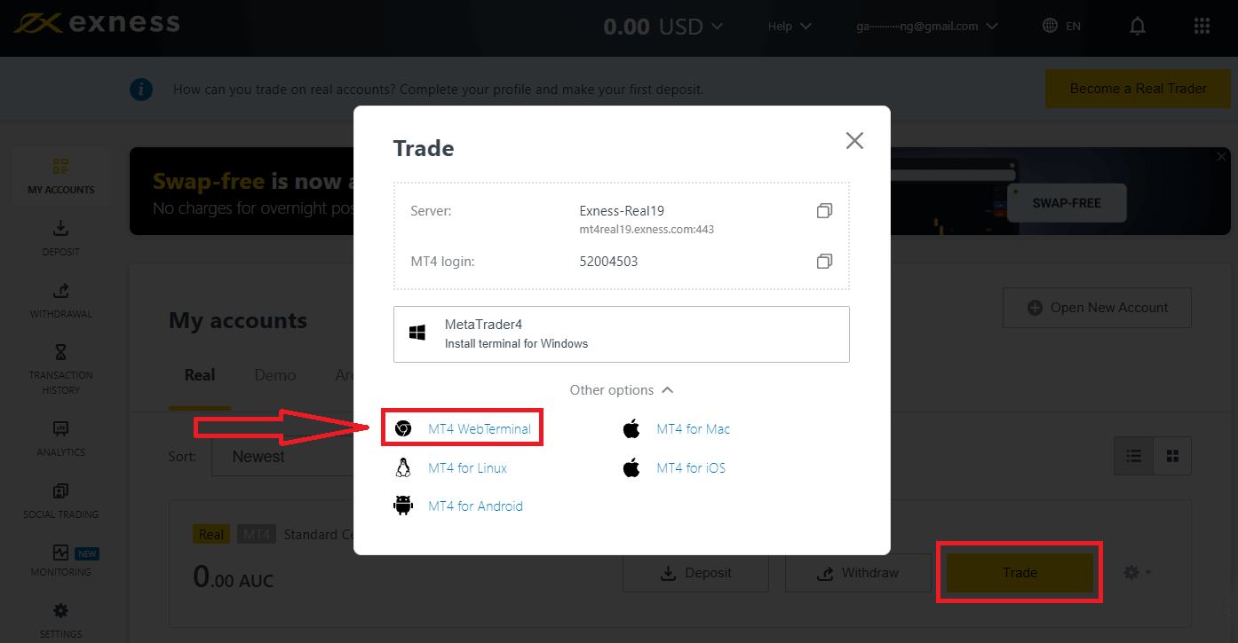 How to Open Account and Sign in to Exness How to Open Account and Sign in to Exness