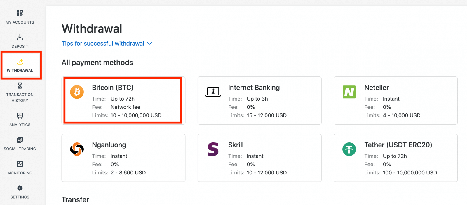 How to Open Account and Withdraw Money from Exness